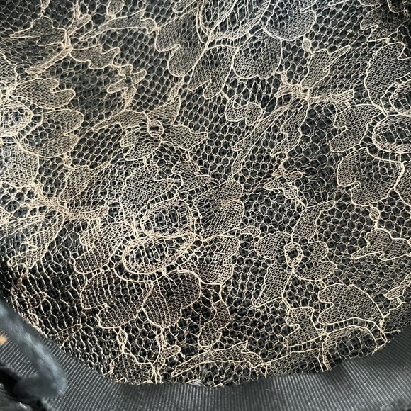 Gardner Black Peau de Soie & Velvet Vintage 40s Hat - Picture 6 of 7